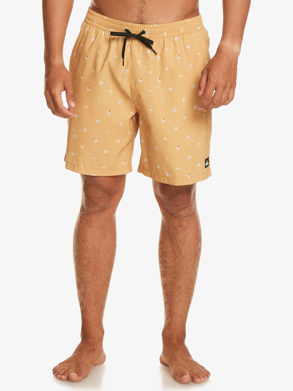 Quiksilver Re-Mix 17 - Short de bain pour Homme Jaune