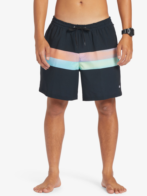 Quiksilver Surfsilk Air-Brush 17 - Short de bain pour Homme Noir