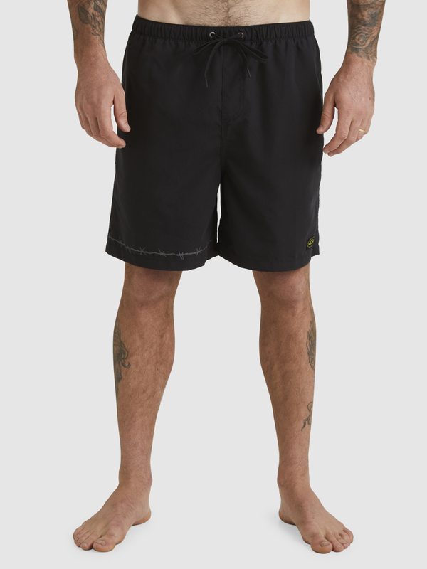 Quiksilver Mikey Volley 18 - Short de bain pour Homme Noir