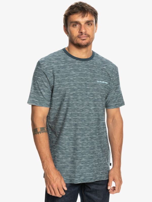 Quiksilver Kentin - T-shirt pour Homme Bleu
