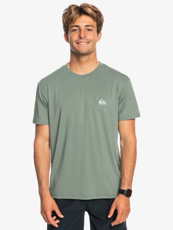 Quiksilver Lap Time - T-shirt pour Homme Vert