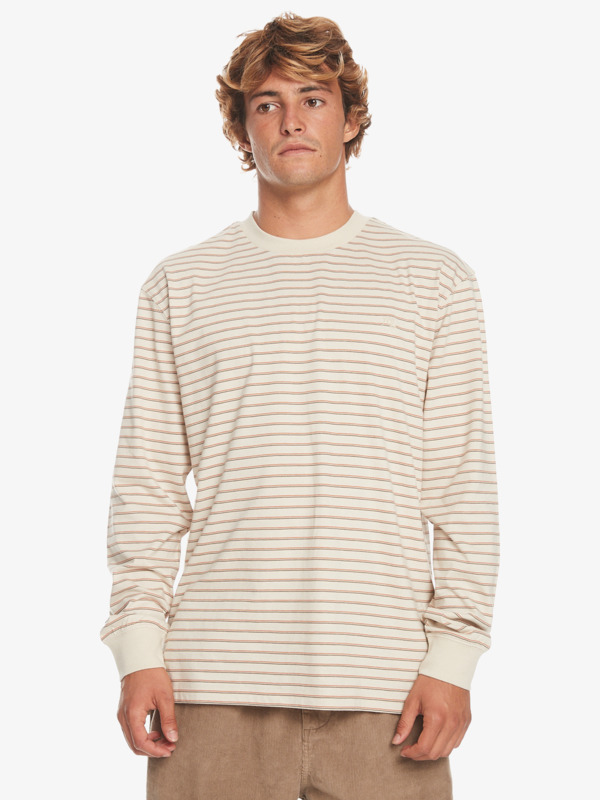 Quiksilver Switchfoot - T-shirt manches longues pour Homme Blanc