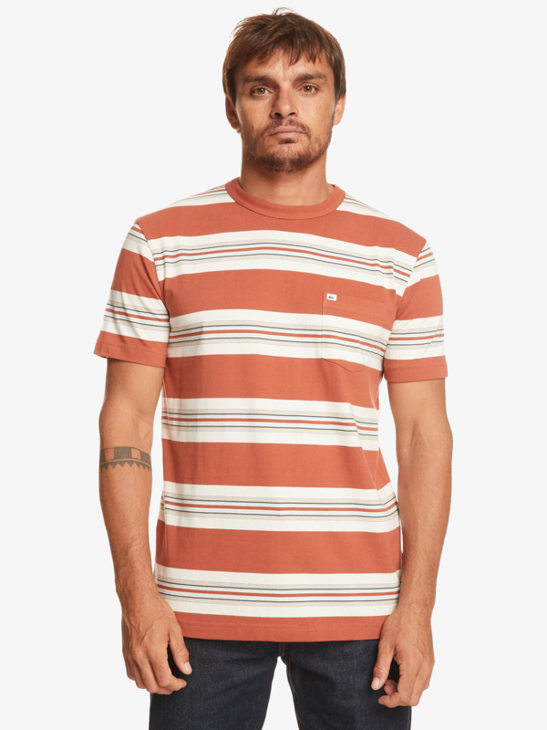 Quiksilver Little Dume - T-shirt pour Homme Marron