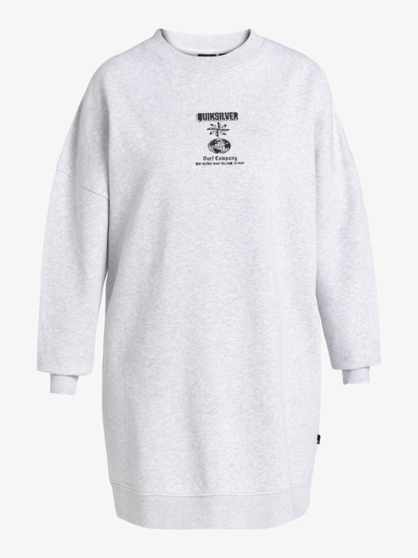 Quiksilver UNI - Robe T-shirt pour Femme Gris