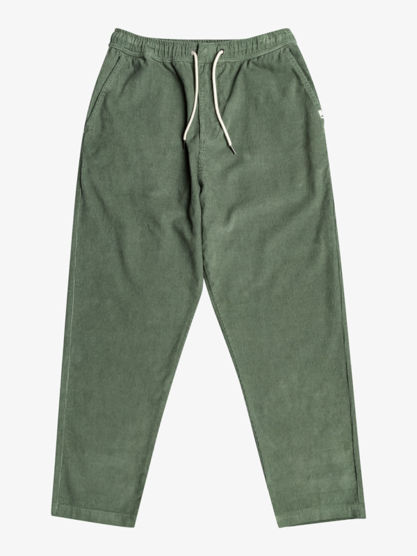 Quiksilver Cord Beach Cruiser - Pantalon en velours côtelé pour Homme Vert