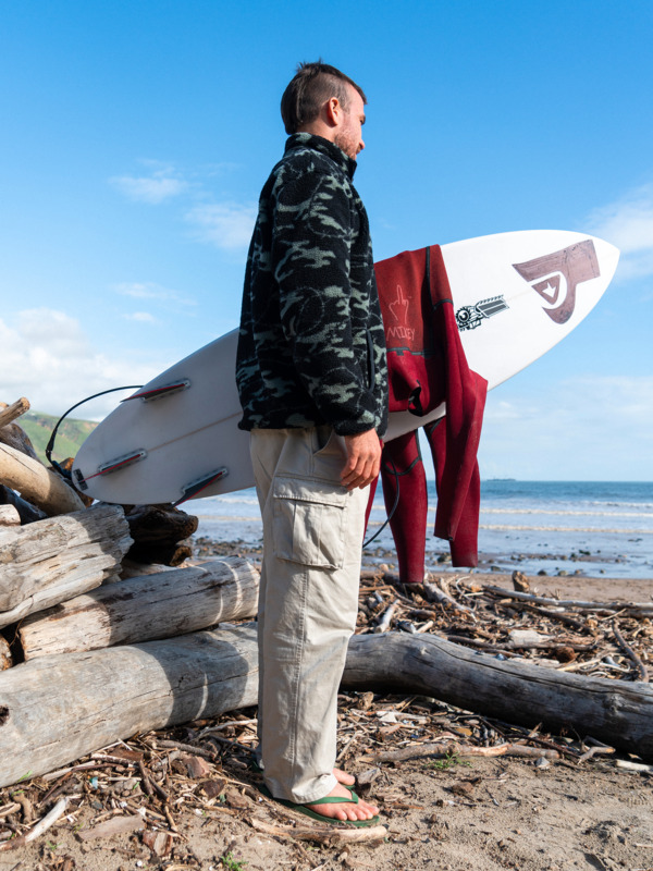 Quiksilver Mikey - Pantalon cargo pour Homme Beige