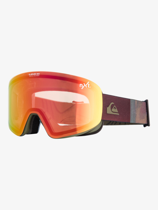 Quiksilver QSRC Nxt - Masque de ski/snowboard pour Homme Marron