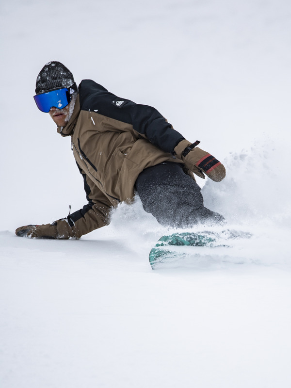 Quiksilver Mission - Veste de snow technique pour Homme Marron