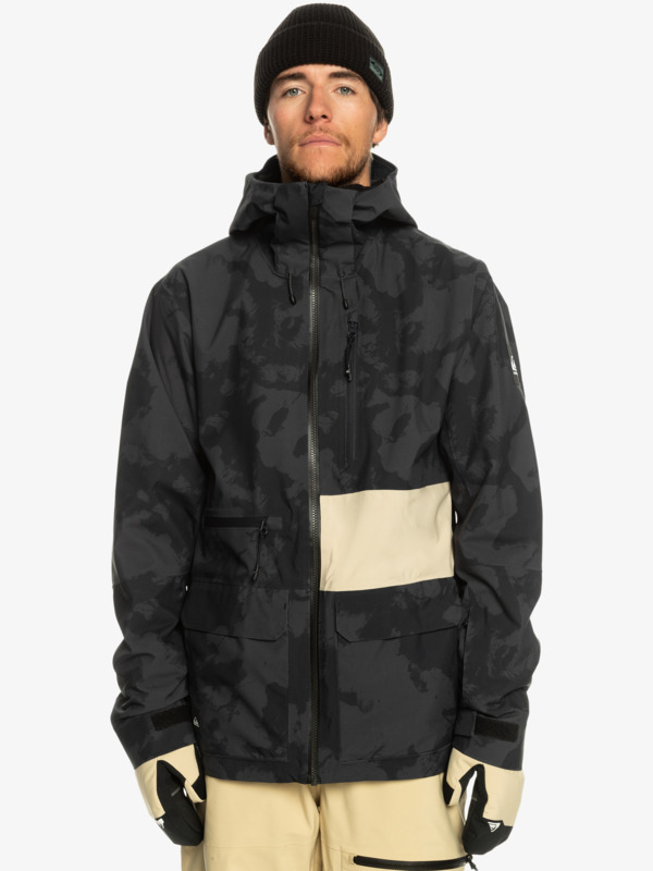 Quiksilver Sammy Carlson Stretch Quest - Veste de snow technique pour Homme Noir