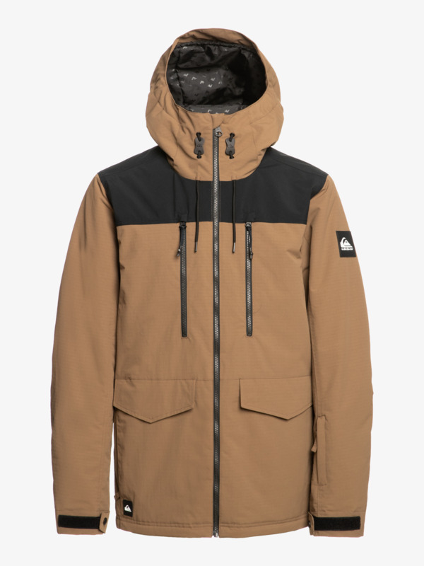 Quiksilver Fairbanks - Veste de snow technique pour Homme Marron