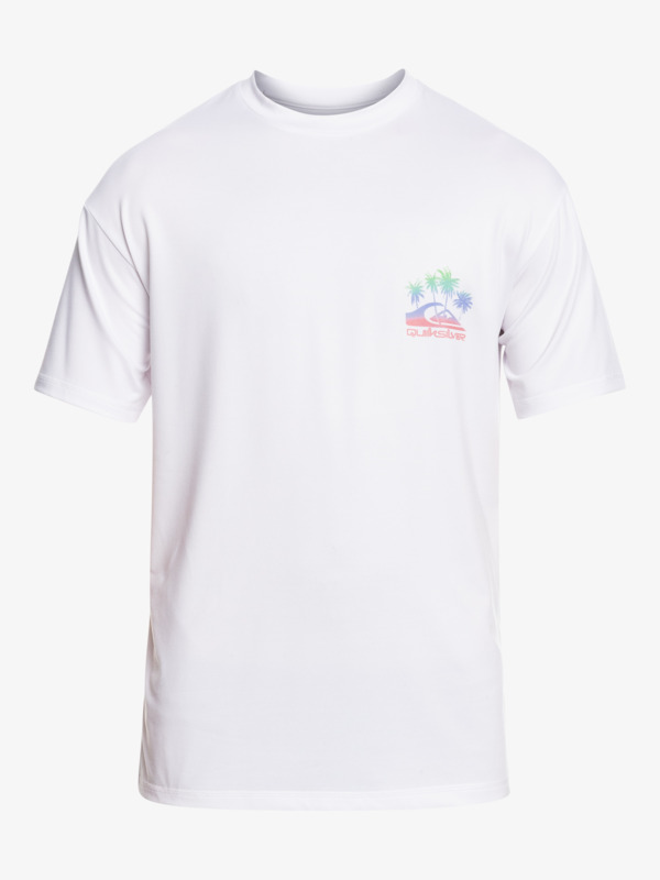 Quiksilver Mix Session - T-shirt de surf à manches courtes pour Homme Blanc