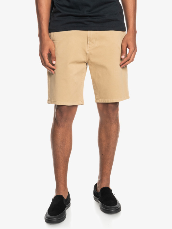 Quiksilver Krandy 19 - Short chino pour Homme Marron