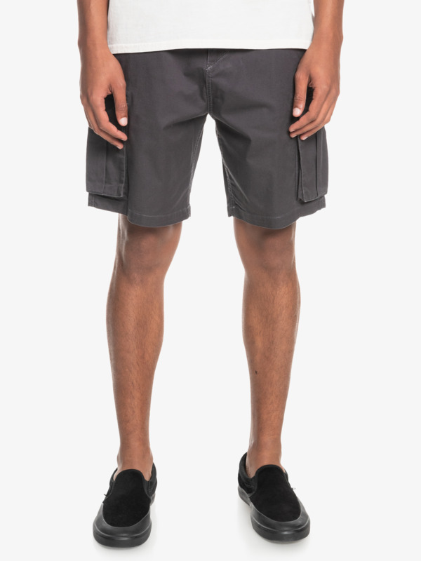 Quiksilver Relaxed - Short cargo pour Homme Noir