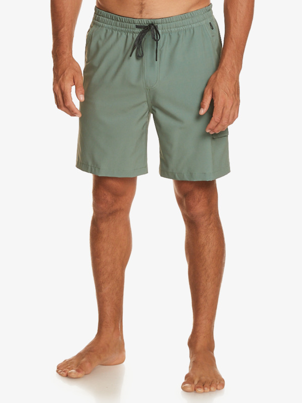 Quiksilver Taxer Cargo 18 - Boardshort Amphibian pour Homme Vert