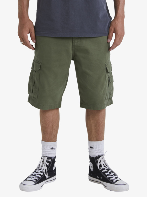 Quiksilver Crucial Battle - Short cargo pour Homme Vert