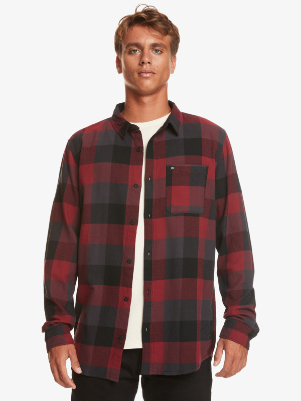 Quiksilver Motherfly - Chemise manches longues pour Homme Noir