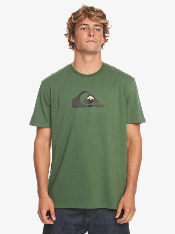 Quiksilver Comp Logo - T-shirt pour Homme Vert
