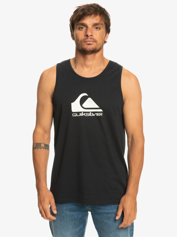 Quiksilver Big Logo - Débardeur pour Homme Noir