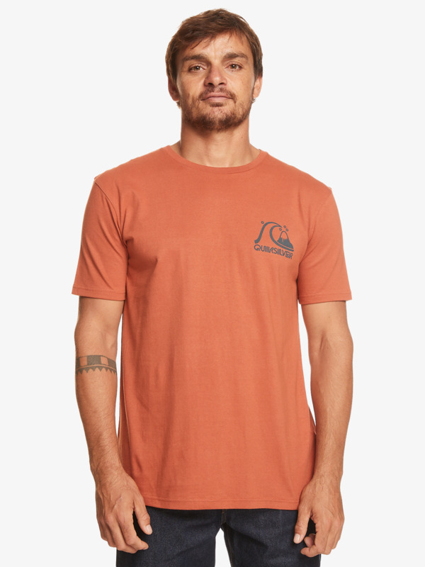 Quiksilver The Original - T-shirt pour Homme Marron
