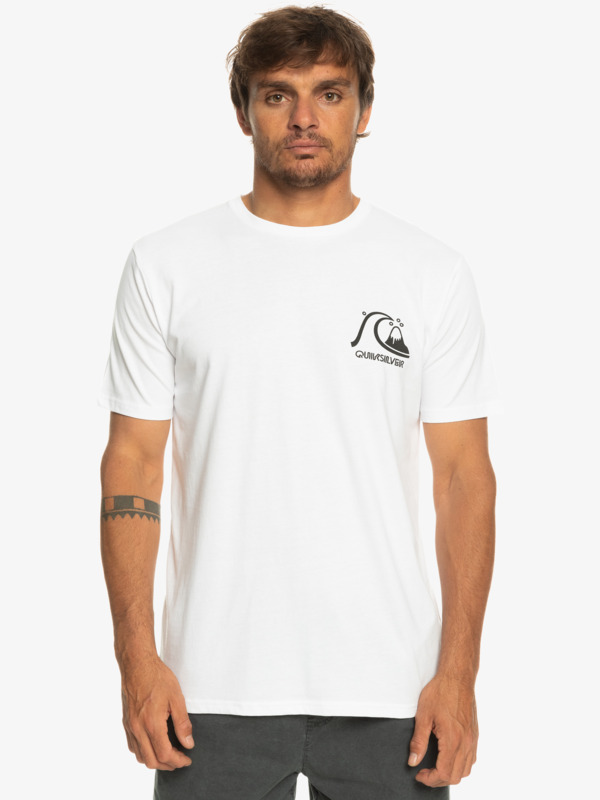 Quiksilver The Original - T-shirt pour Homme Blanc