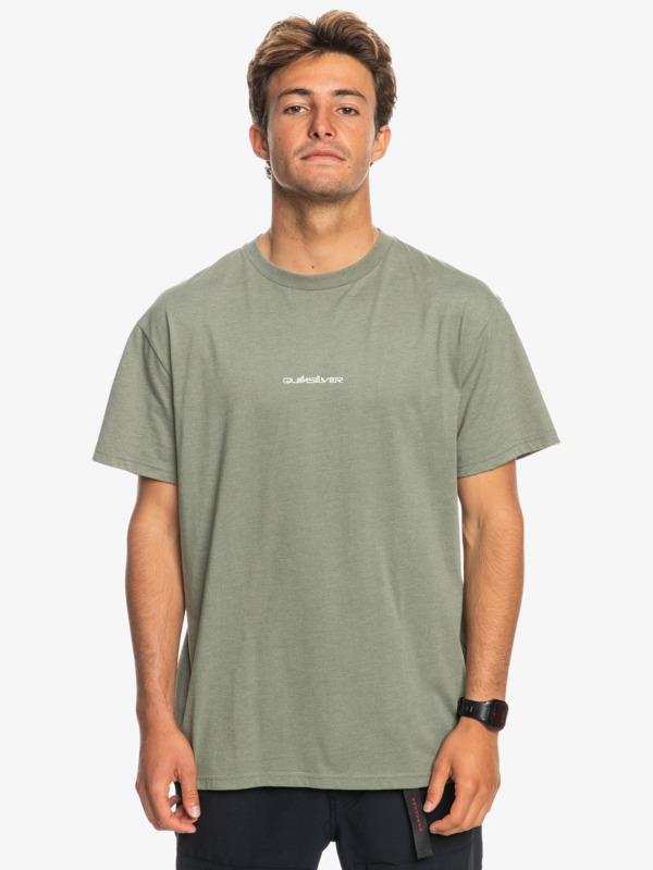 Quiksilver Fragments - T-shirt pour Homme Vert