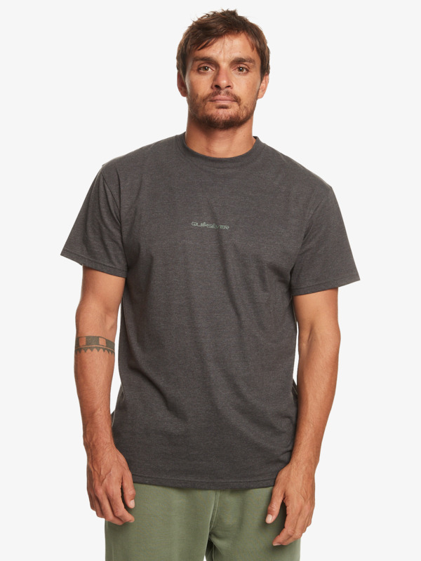 Quiksilver Fragments - T-shirt pour Homme Noir