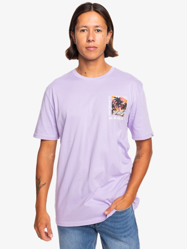 Quiksilver Poster - T-shirt pour Homme Violet