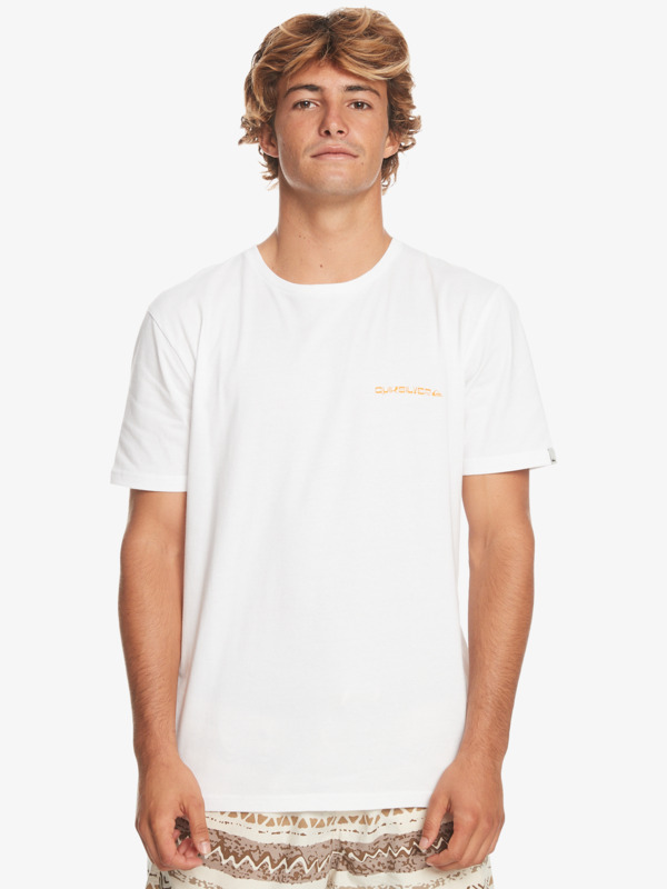 Quiksilver Weird Trip - T-shirt pour Homme Blanc