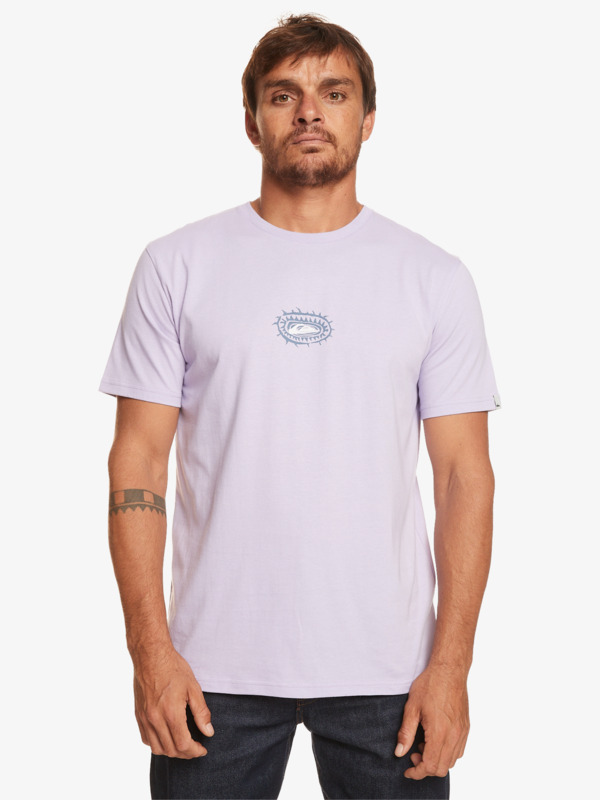 Quiksilver Urban Surfin - T-shirt pour Homme Violet
