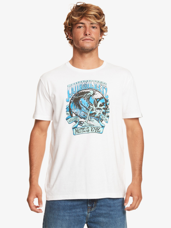 Quiksilver The Land Down Under - T-shirt pour Homme Blanc