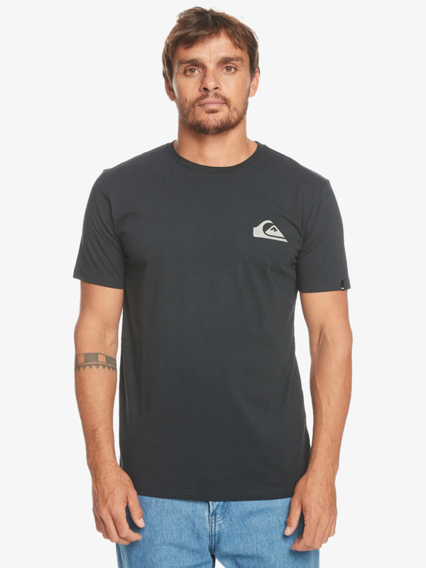 Quiksilver MW Mini Logo - T-shirt pour Homme Noir