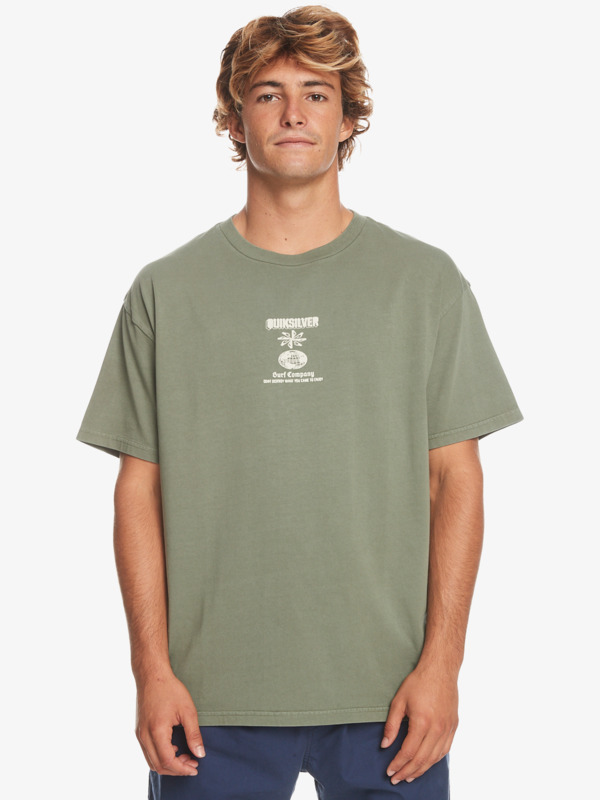 Quiksilver Quik Ways - T-shirt pour Homme Vert