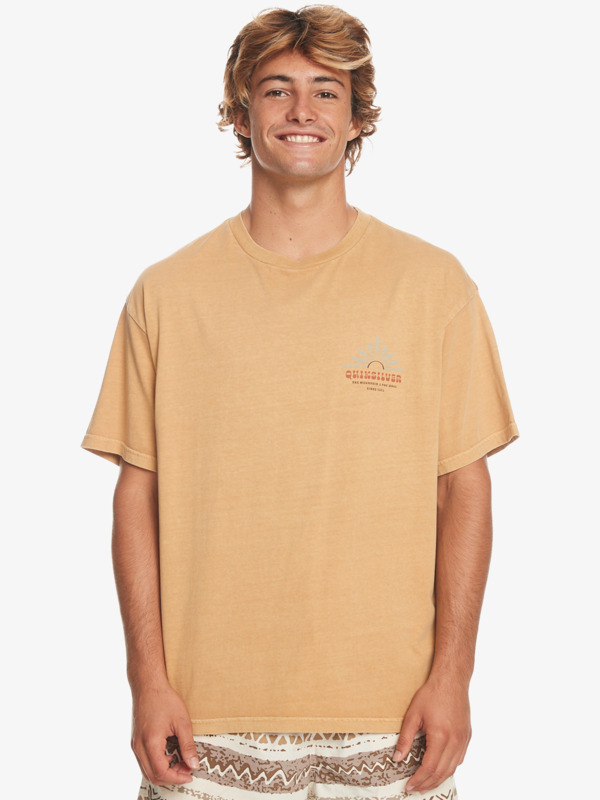 Quiksilver Qs Bloom - T-shirt pour Homme Jaune