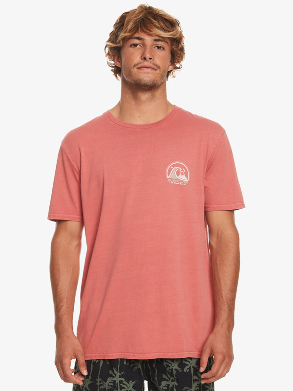 Quiksilver Clean Circle - T-shirt pour Homme Rose