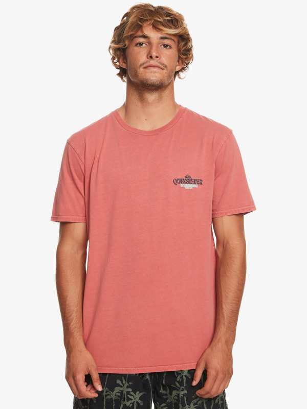 Quiksilver Bold Move - T-shirt pour Homme Rose