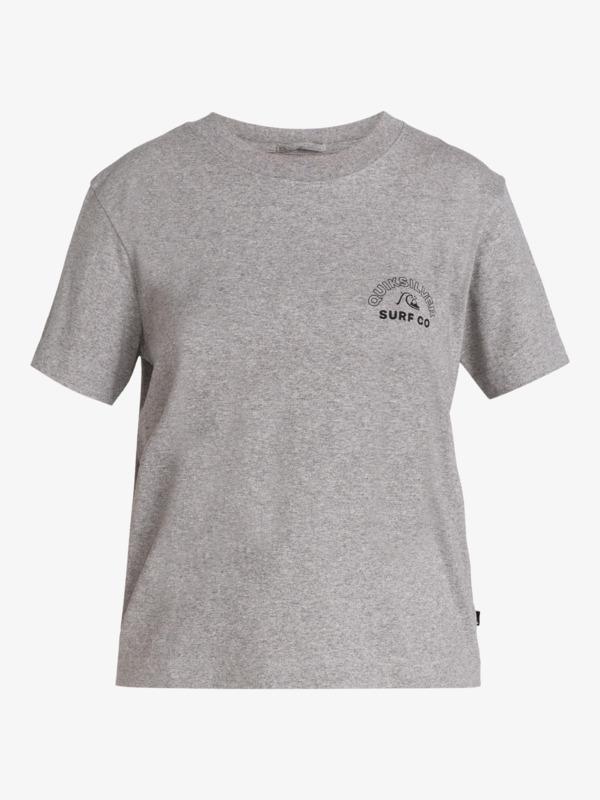 Quiksilver UNI - T-shirt en coton bio pour Femme Gris