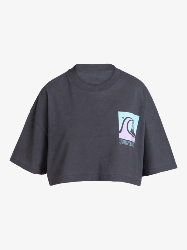 Quiksilver UNI - T-shirt court pour Femme Noir