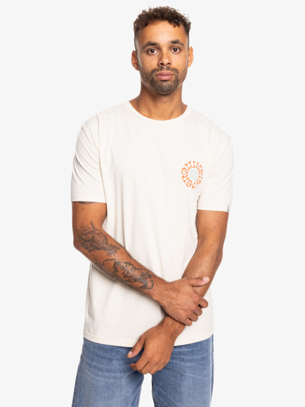 Quiksilver Bon Weekend - T-shirt pour Homme Blanc