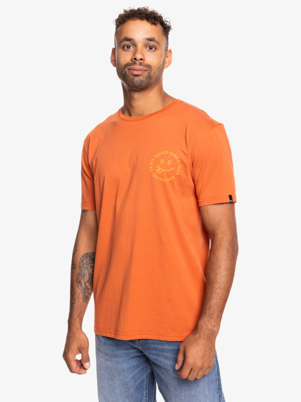 Quiksilver Tasty Waves - T-shirt pour Homme Orange