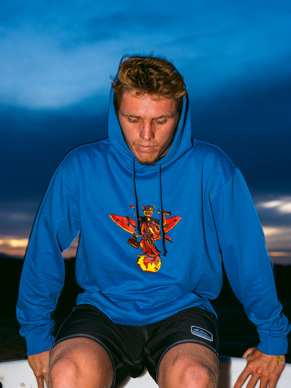 Quiksilver Fortune - Sweat à capuche pour Homme Bleu