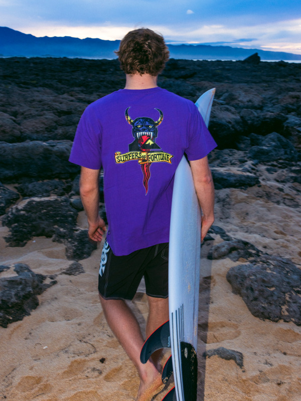 Quiksilver Boogieman - T-shirt pour Homme Violet