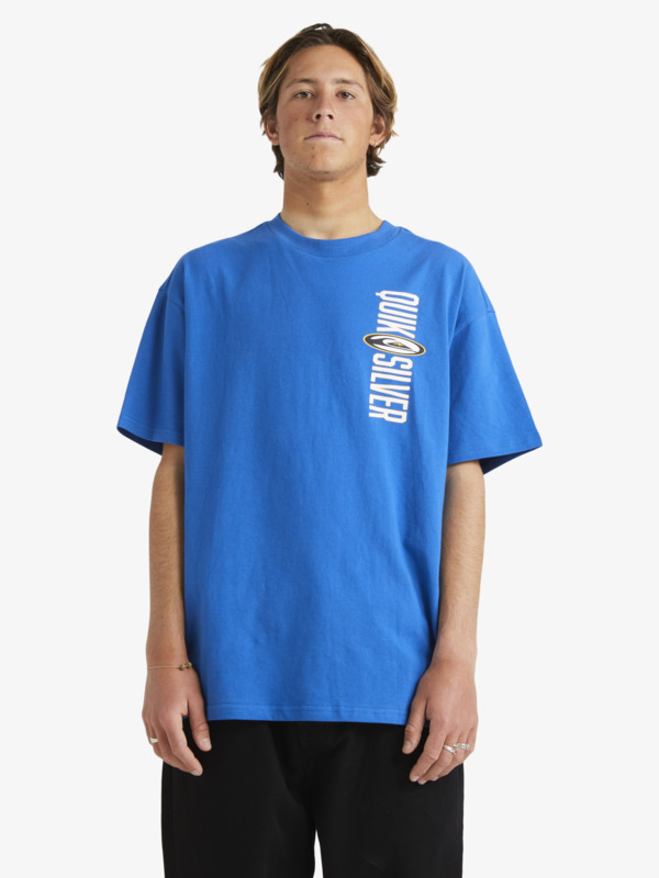 Quiksilver Luna - T-shirt oversize pour Homme Bleu