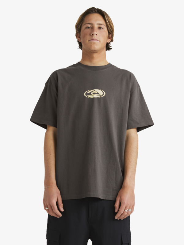 Quiksilver Radar - T-shirt oversize pour Homme Noir