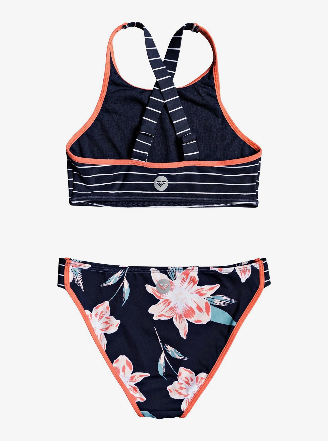 ROXY Shore Conjunto De Bikini Crop Top Para Chicas 8 16 ERGX203241 Roxy