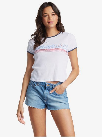 Image of Americana Stars And Stripes Short Sleeve Top