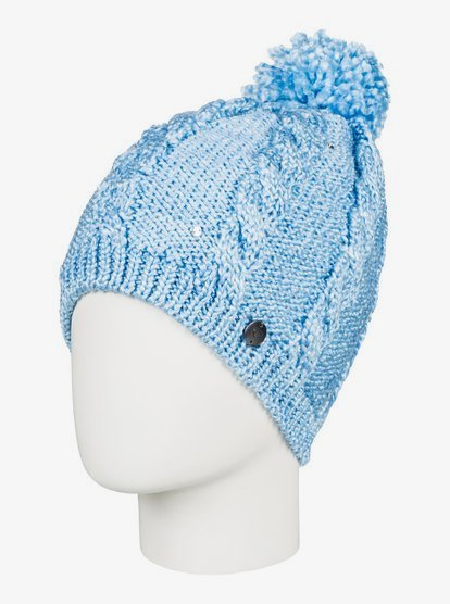 Shooting Star - Bonnet avec pompon pour Fille 8-16 ans - Bleu - Roxy