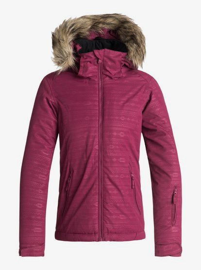 Jet Ski Embossed - Veste de snow pour Fille 8-16 ans - Rouge - Roxy