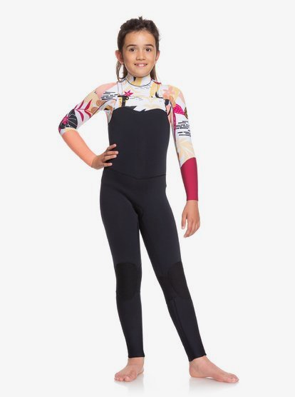 3/2mm POP Surf - Combinaison de surf zip poitrine pour Fille 8-16 ans - Rose - Roxy