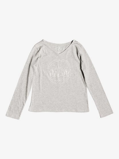 Say Something - T-shirt manches longues pour Fille 8-16 ans - Gris - Roxy