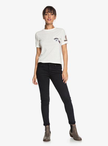 Seatripper - Jean skinny pour Femme - Noir - Roxy